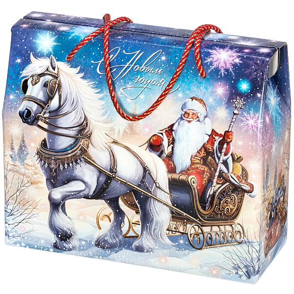 Сладкий новогодний подарок Сумочка Визит Премиум