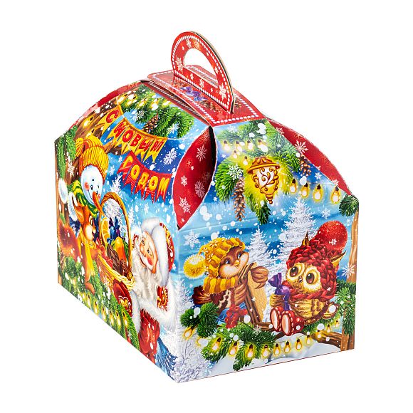 Сладкий новогодний подарок Сундук лакомств
