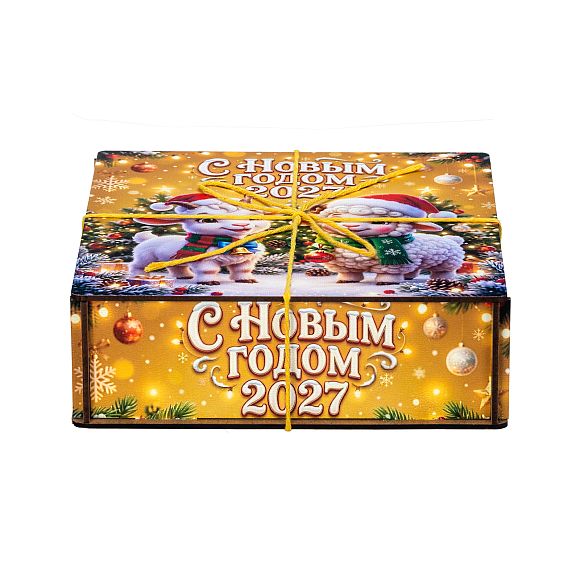 Сладкий новогодний подарок Сладкий набор «Новогодний дуэт (Мега Хит)»
