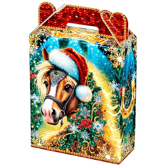 Сладкий новогодний подарок Конь Степан