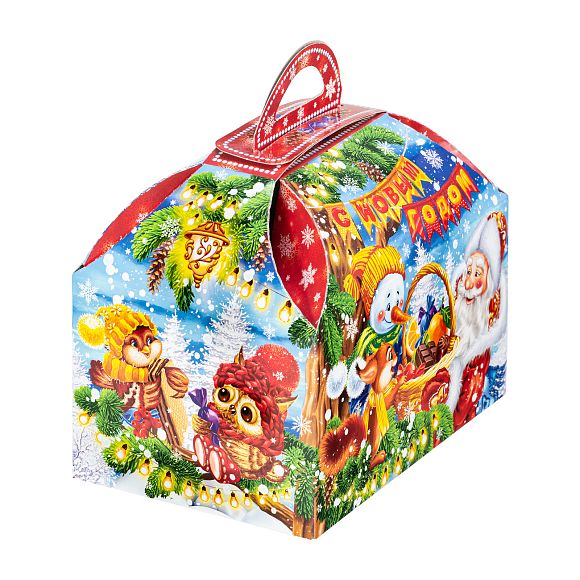 Сладкий новогодний подарок Сундук лакомств