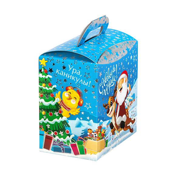 Сладкий новогодний подарок Дед Мороз спешит на помощь