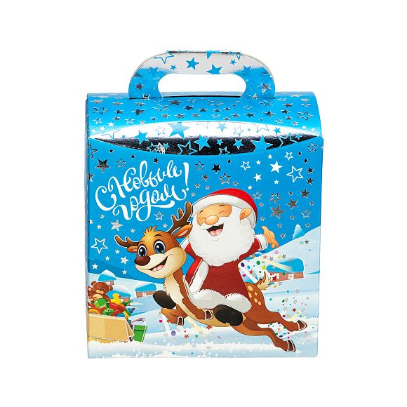 Сладкий новогодний подарок Дед Мороз спешит на помощь